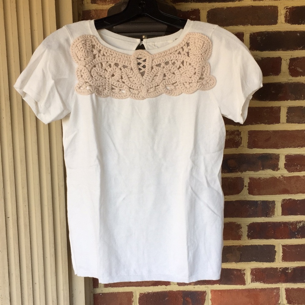 Anthropologie knot detail shirt- Mint Condition.